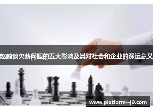 赵鹏谈欠薪问题的五大影响及其对社会和企业的深远意义