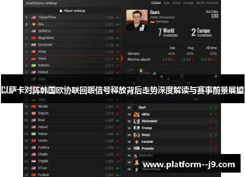 以萨卡对阵韩国欧协联回暖信号释放背后走势深度解读与赛事前景展望
